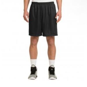 Sport-Tek ST510 PosiCharge Classic Mesh Shorts Men’s Black NWOT